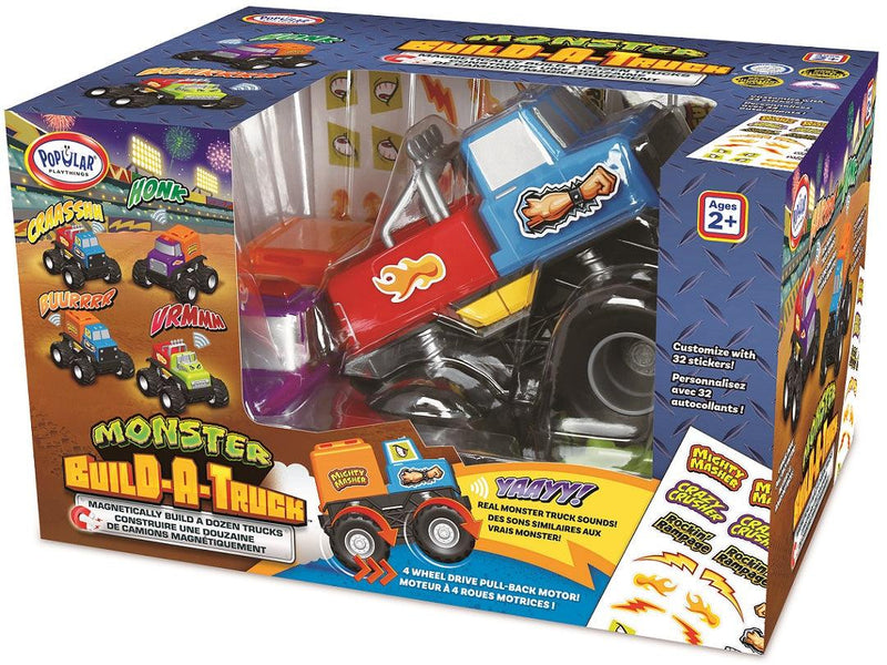 Popular Playthings - Magnetic Monster Build-A-Truck - Limolin 