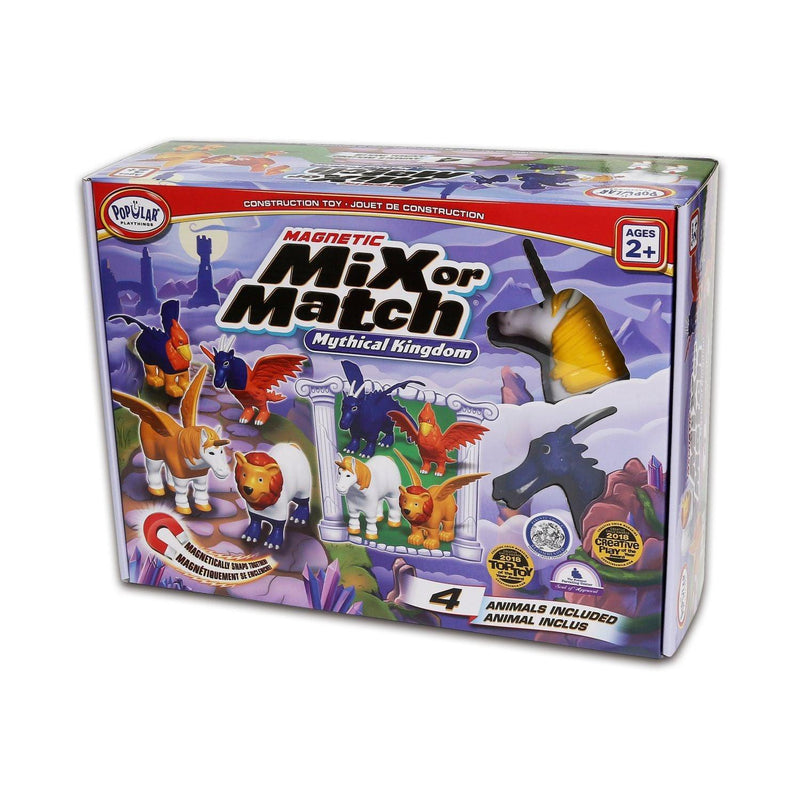 Popular Playthings - Mix or Match Animals - Mythical Kingdom (Bilingual) - Limolin 