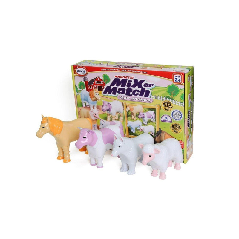 Popular Playthings - Mix or Match Farm Animals 2 (Bilingual) - Limolin 