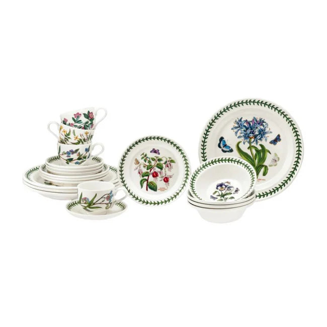 Portmeirion - Botanic Garden 20 Piece Dine and Serve Set - Limolin 