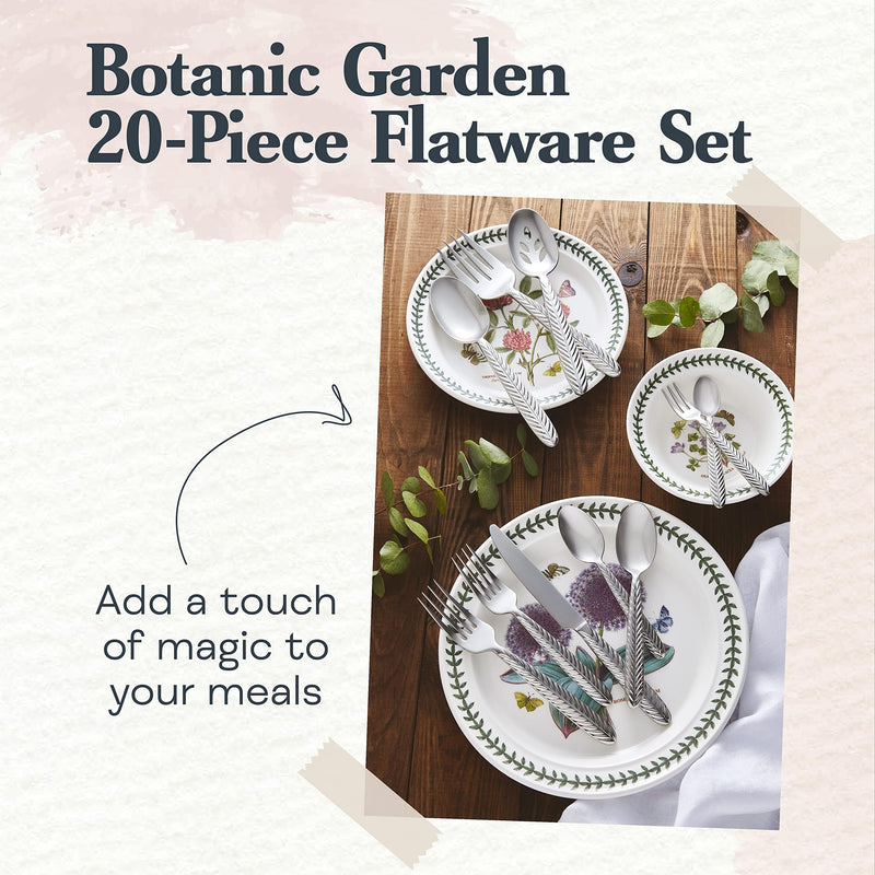 Portmeirion - Botanic Garden 20 Piece Flatware Set - Limolin 