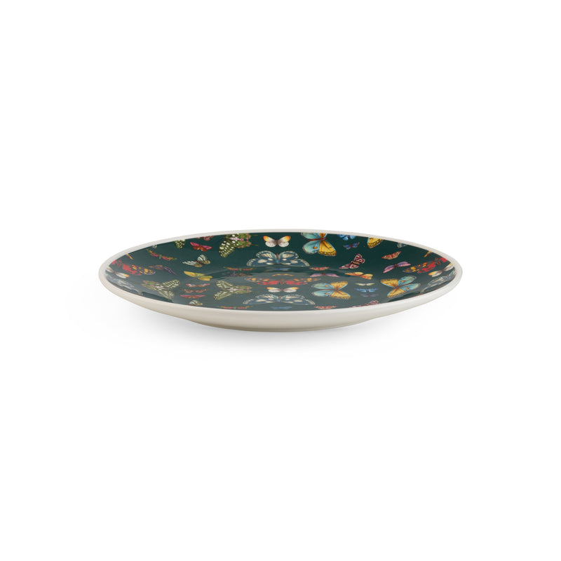 Portmeirion - Botanic Garden Harmony Accents Green Coupe Plate (Set of 4) | 12 in - Limolin 