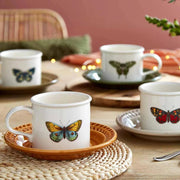 Portmeirion - Botanic Garden Harmony Cup & Saucer (Stone) | 9 oz - Limolin 