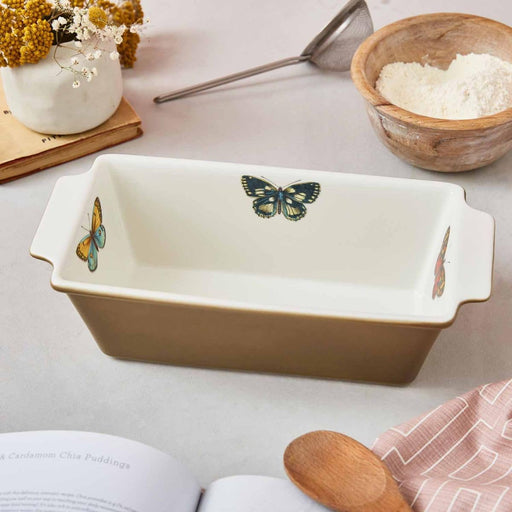 Portmeirion - Botanic Garden - Harmony Large Loaf Pan | 11 x 5.5 in / 27.9 x 14 cm - view 3