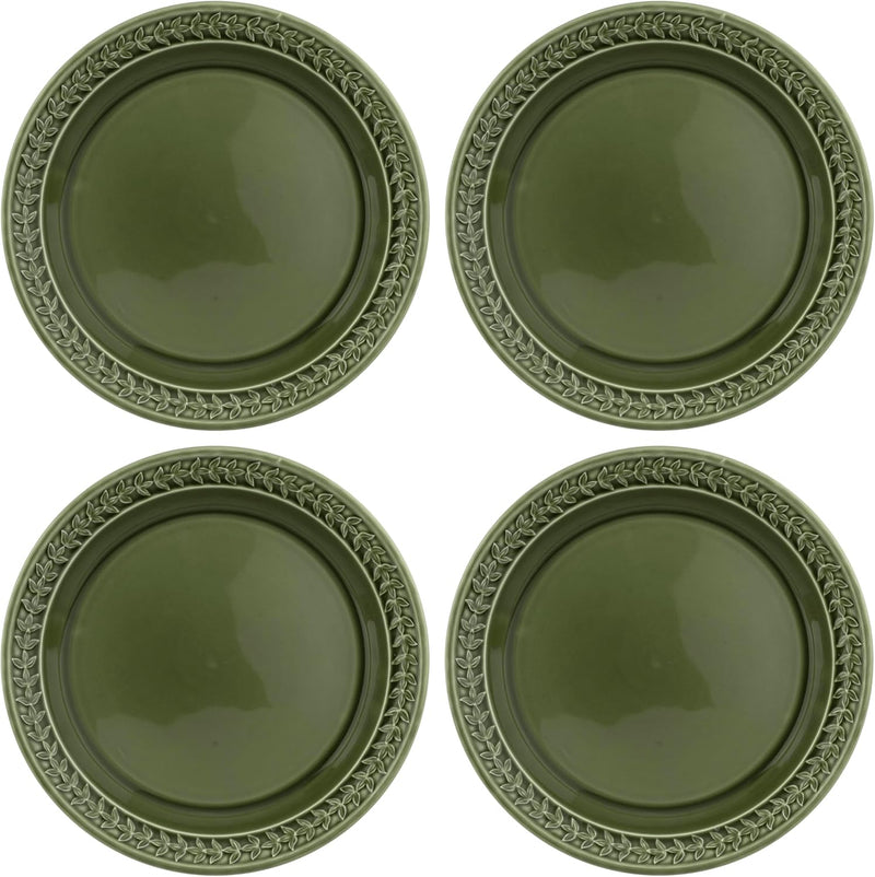 Portmeirion - Botanic Garden Harmony Set of 4 Plates (Forest Green) | 10.5 in - Limolin 