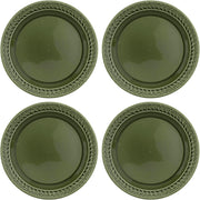 Portmeirion - Botanic Garden Harmony Set of 4 Side Plates - Forest Green | 8.5 in - Limolin 