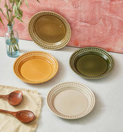 Portmeirion - Botanic Garden Harmony Set of 4 Side Plates - Forest Green | 8.5 in - Limolin 