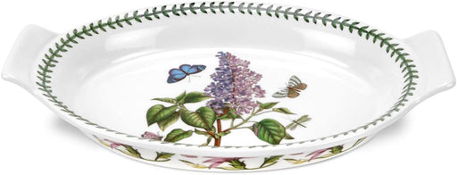 Portmeirion - Botanic Garden Large Oval Gratin Dish (LILAC) - 12.5" - Limolin 