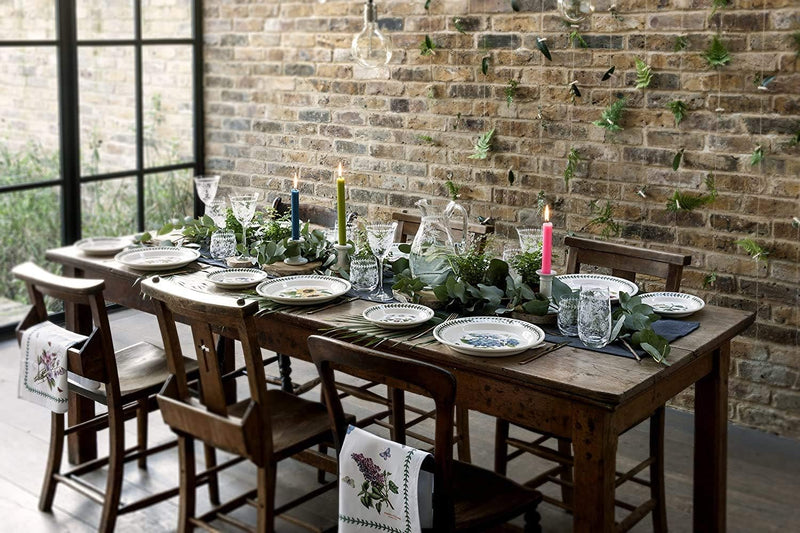 Portmeirion - Botanic Garden Low Bowl (Set of 4-FORGET ME NOT) - 3.75 Inch - Limolin 