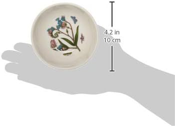 Portmeirion - Botanic Garden Low Bowl (Set of 4-FORGET ME NOT) - 3.75 Inch - Limolin 