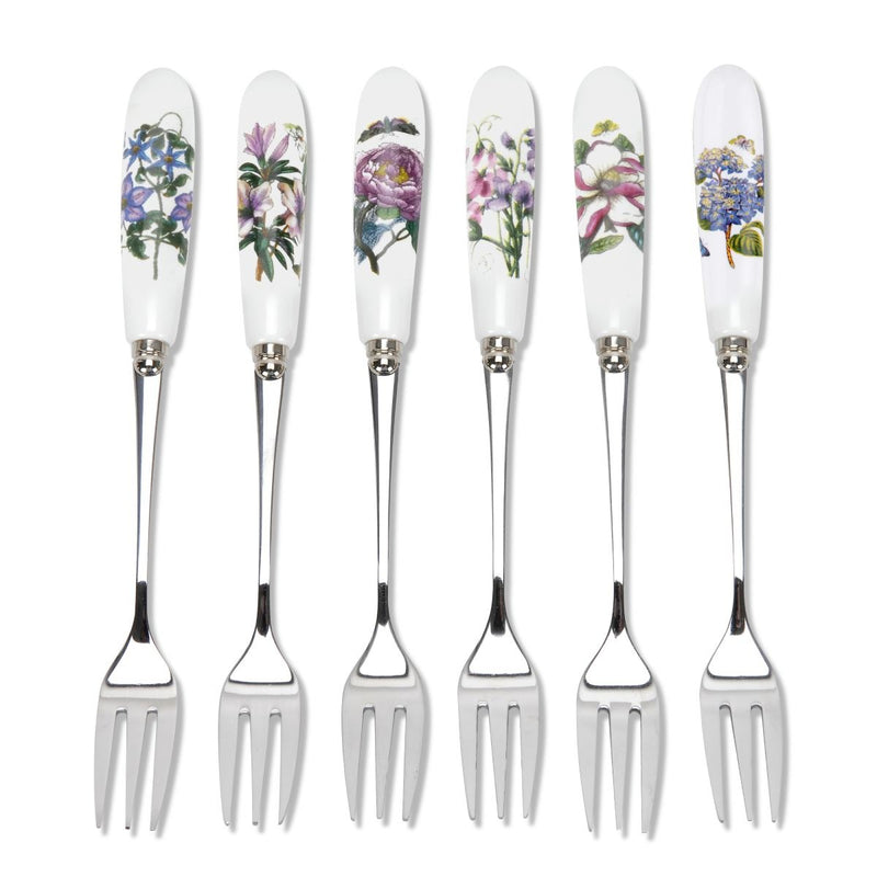 Portmeirion - Botanic Garden Pastry Fork (Set of 6) | 6 in - Limolin 