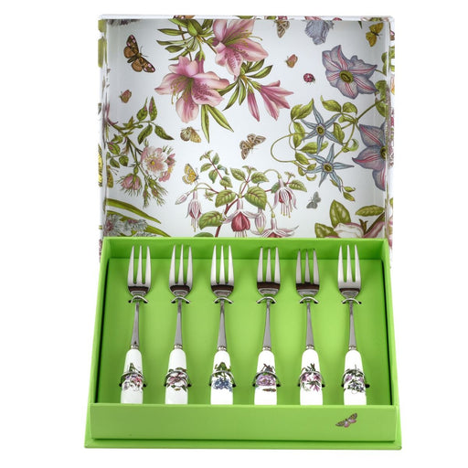 Portmeirion - Botanic Garden Pastry Fork (Set of 6) | 6 in - Limolin 