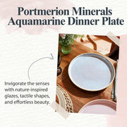 Portmeirion - Minerals Dinner Aquamarine | 10.5 in - Limolin 