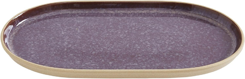 Portmeirion - Minerals Medium Oval Platter - Amethyst | 12 in - Limolin 