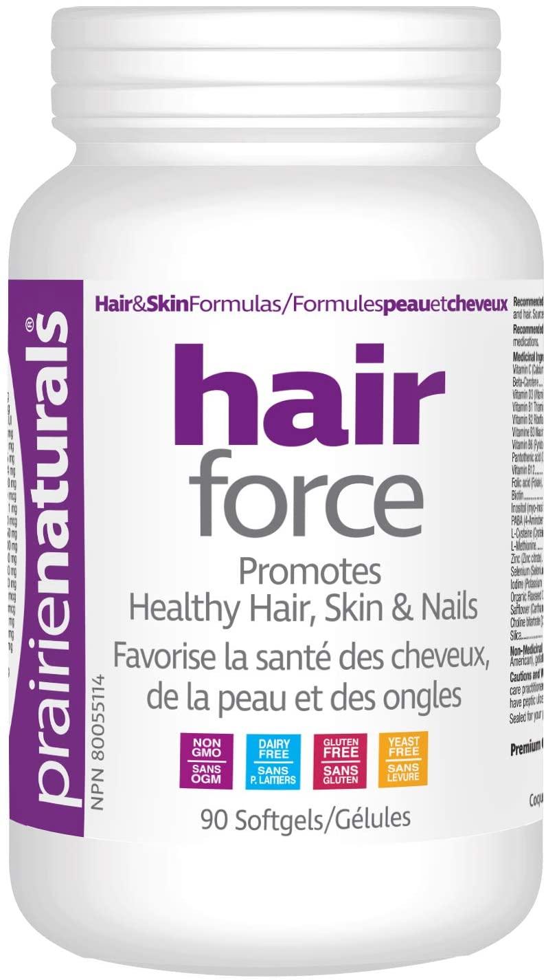 Prairie Naturals - Hair force - 90 softgel - Limolin 