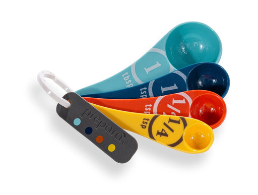Prepara - Measuring Spoons & Scraper 5/St - Limolin 