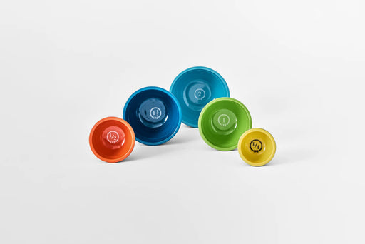 Prepara - Pinch Bowl Set 5Pc/St Two-Tone Grey Melamine - Limolin 