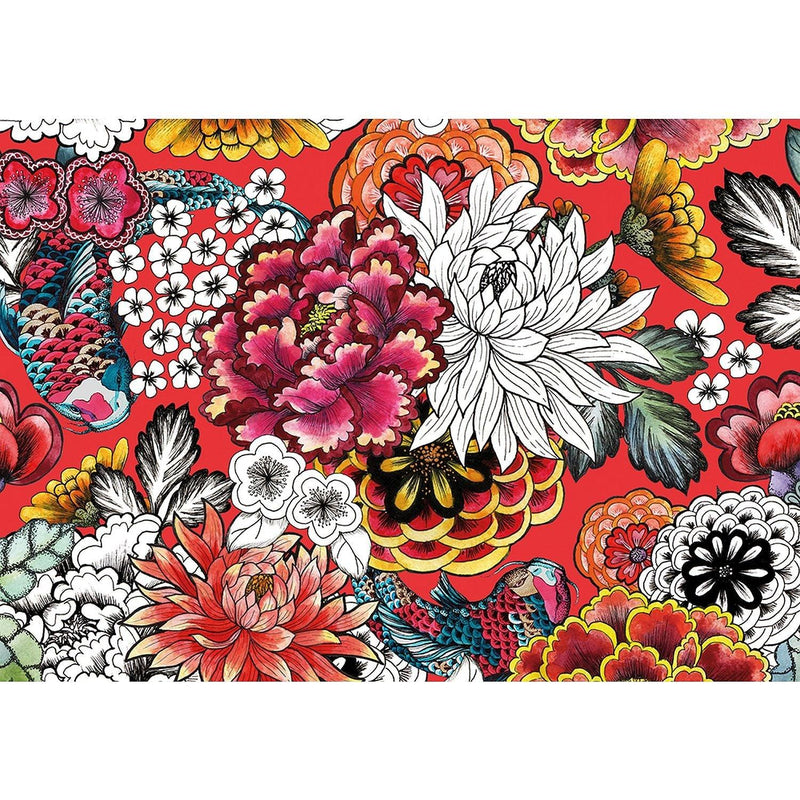 Prestige - Chrysanthemums (1000-Piece Puzzle) - Limolin 