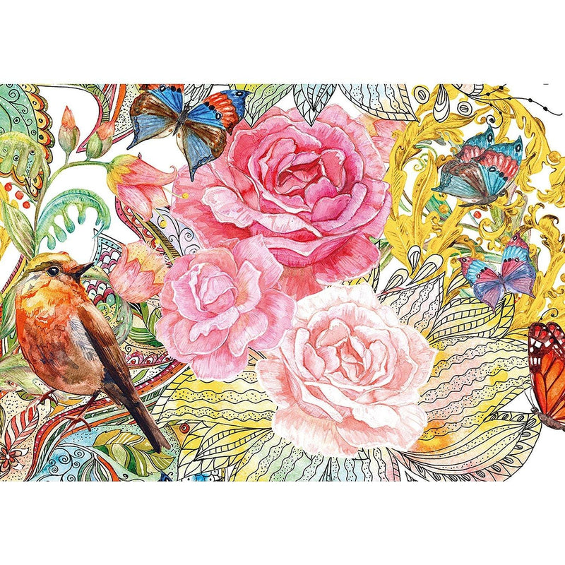 Prestige - Fancy Blossoms (1000-Piece Puzzle) - Limolin 