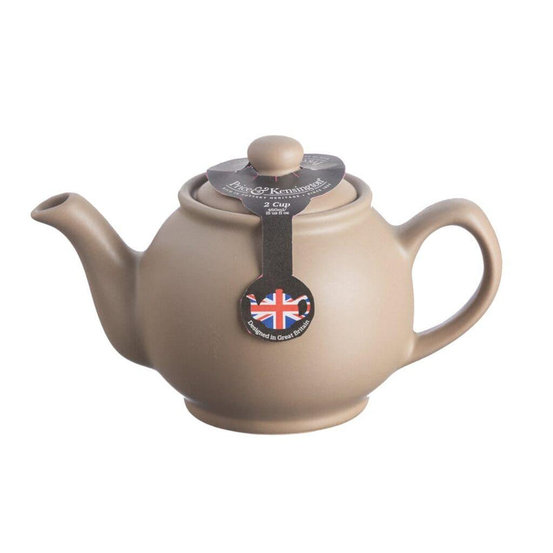 Price & Kensington - Matte Teapot 2Cup Taupe 450Ml/15Oz - Limolin 