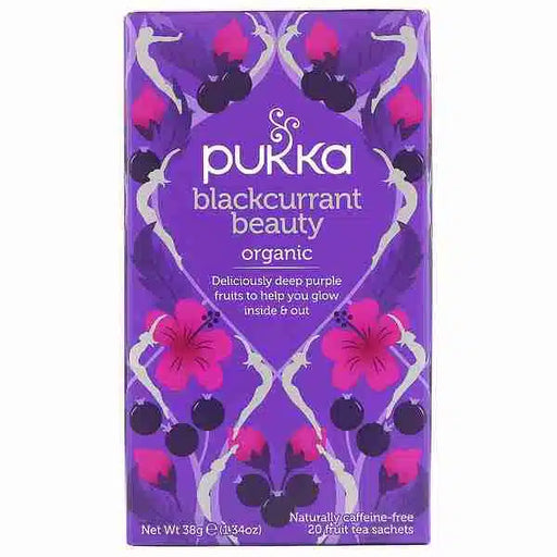 Pukka - Blackcurrant Beauty Herbal Tea - Limolin 