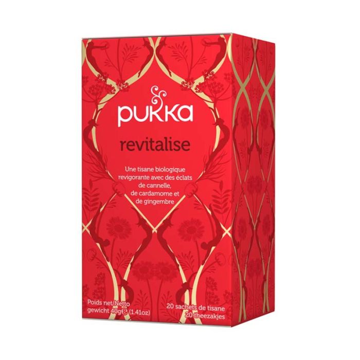 Pukka - Revitalise Herbal Tea 20's - Limolin 