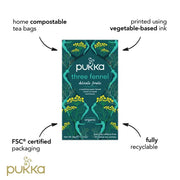 Pukka - Three Fennel Herbal Tea 20's - Limolin 