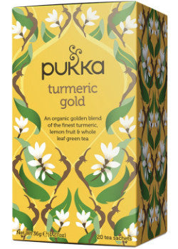 Pukka - Turmeric Gold Herbal Tea 20's - Limolin 