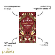 Pukka - Vanilla Chai Hebal Tea 20's - Limolin 