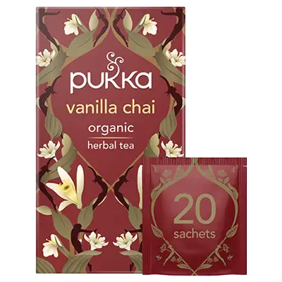 Pukka - Vanilla Chai Hebal Tea 20's - Limolin 
