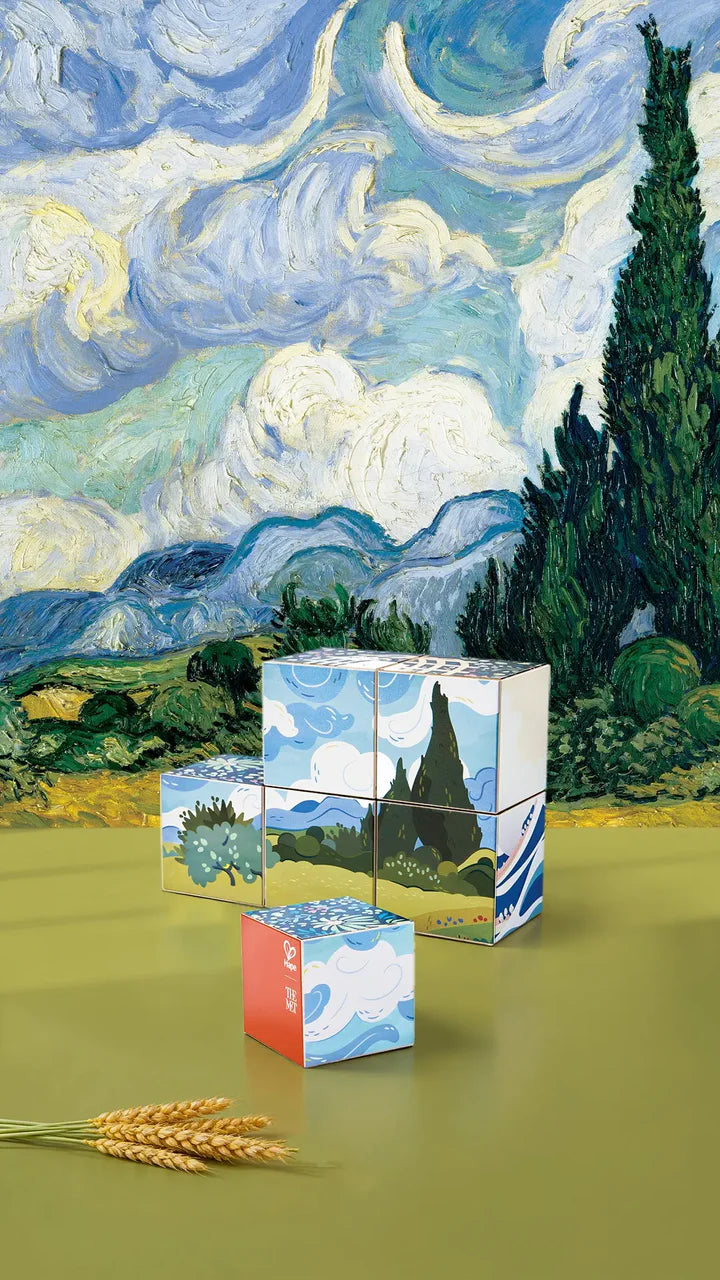 Hape - MET PUZZLE CUBES