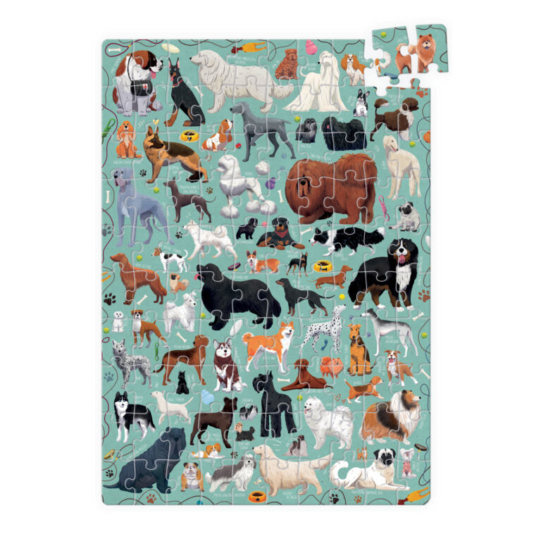 Banana Panda - Puzzlove - 100Pc Puzzle Dogs (5+)