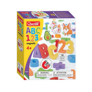 Quercetti - Abc123 Magnetic - 106-Piece (Multi) - Limolin 