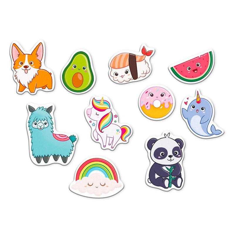 Quercetti - Abc123 Magnetic - 106-Piece (Multi) - Limolin 