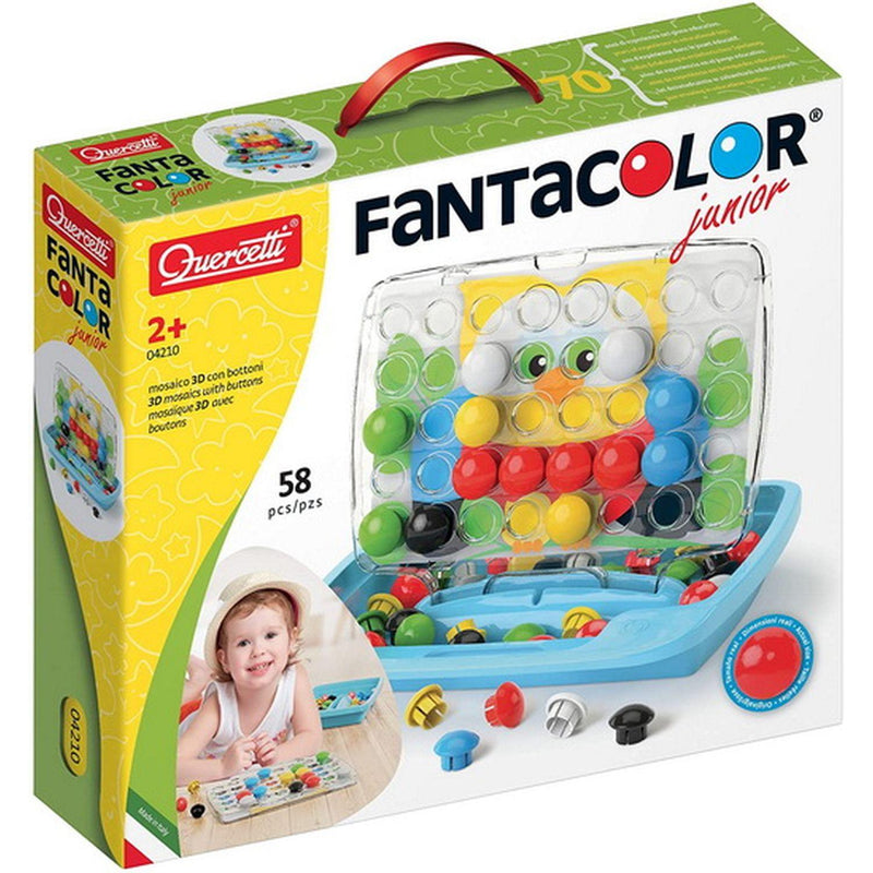 Quercetti - Fantacolor Junior - 58-Piece - Limolin 