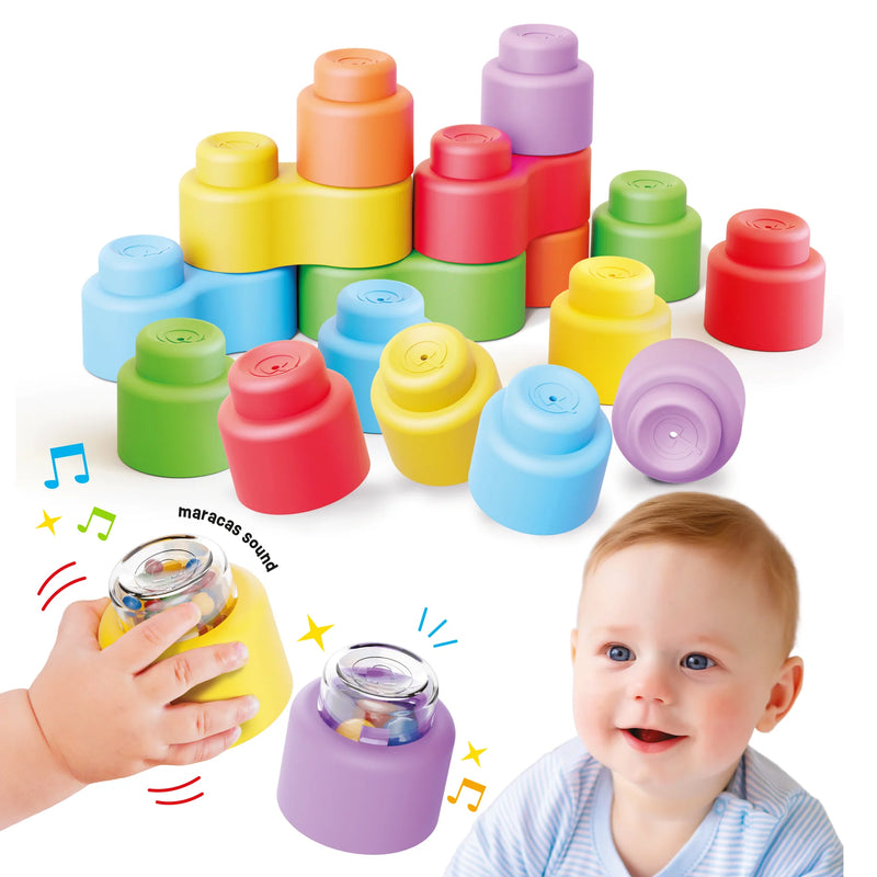 Quercetti - MOMY SOFT - Happy Sound - 18pcs - Limolin 