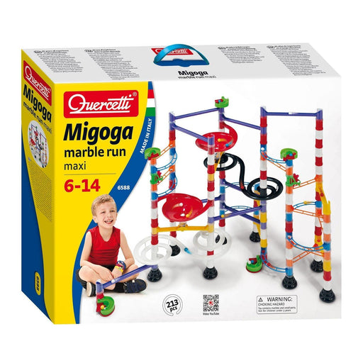 Quercetti - Migoga Marble Run Maxi - 213-Piece - Limolin 