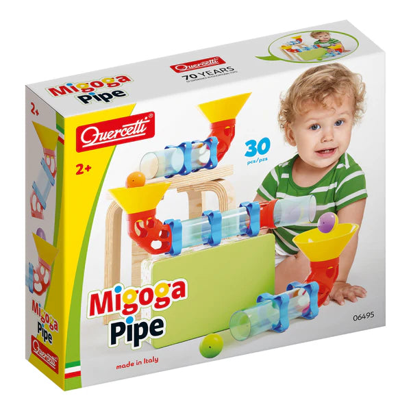 Quercetti - Migoga Pipe - 30Pcs - Limolin 