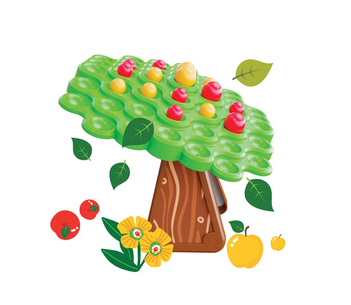 Quercetti - Stay Apple! Balance Tree Game - Limolin 