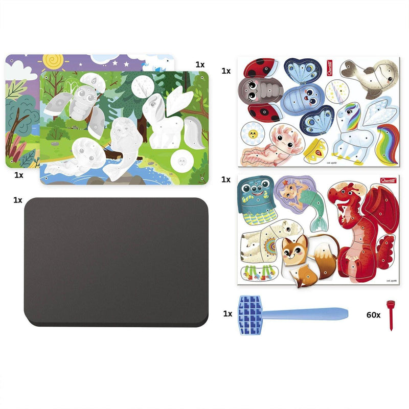 Quercetti - Tap Tap - Art Set Animals - Limolin 