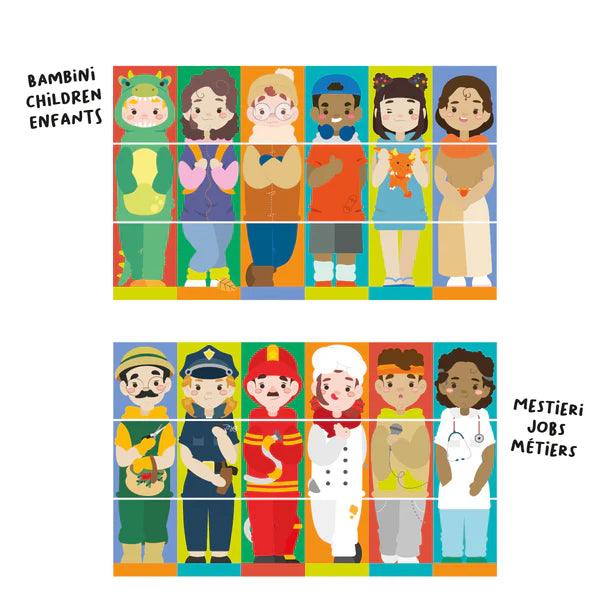 Quercetti - Tubò Mix & Match - Children And Jobs - Limolin 