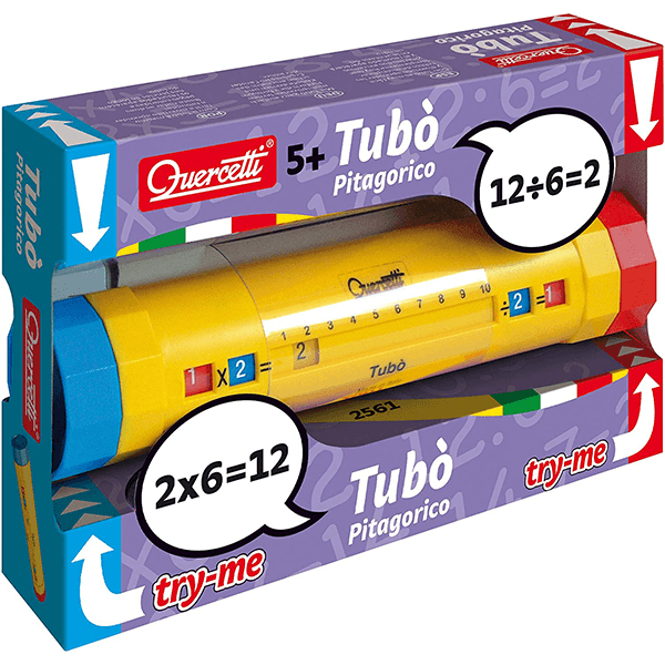 Quercetti - Tubo Pitagorico: Table Tube Game - Limolin 