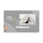 Quut - Headin The Clouds Playmat (Large) - Pearl Grey - Limolin 