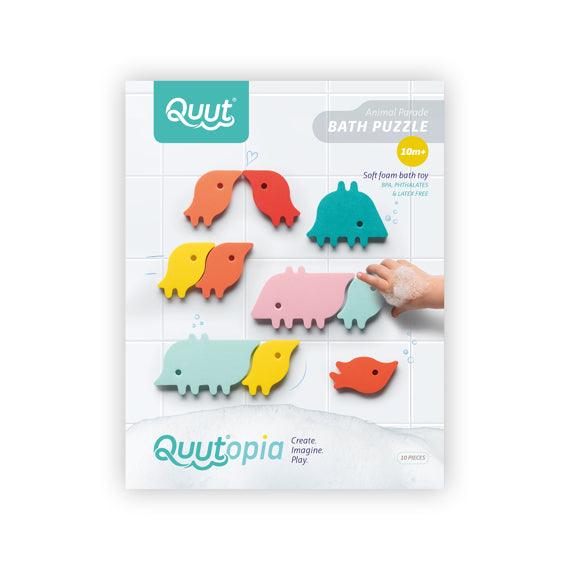 Quut - Quutopia - Bath Puzzle - Animal Parade - Limolin 