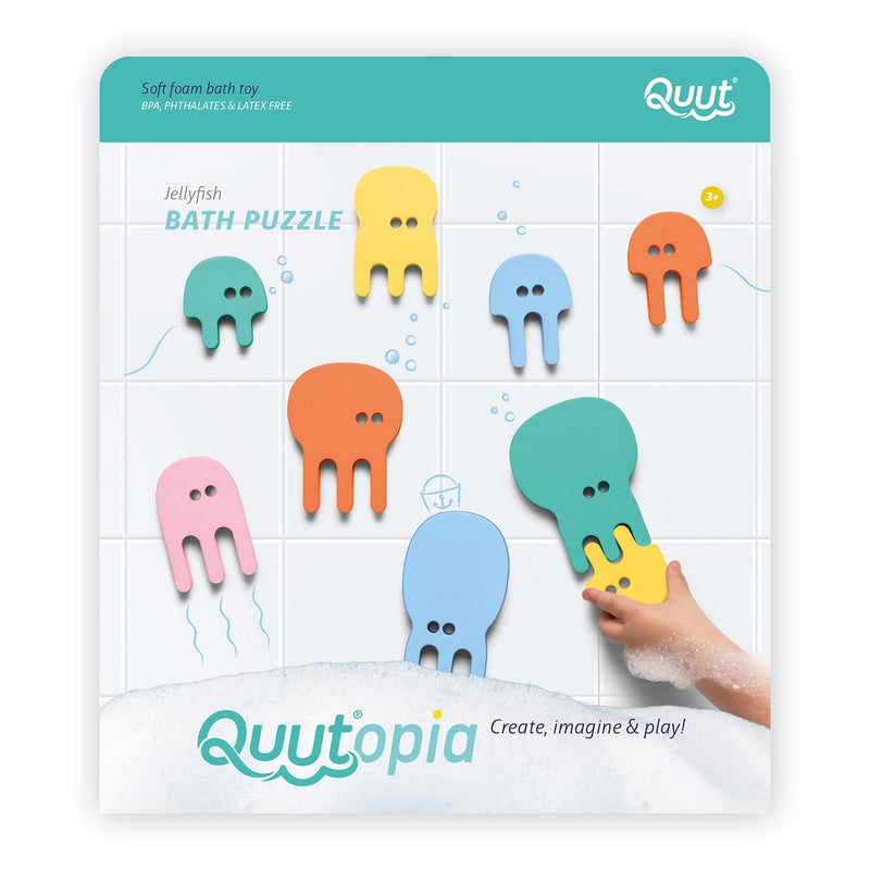 Quut - Quutopia - Bath Puzzle - Jellyfish - Limolin 
