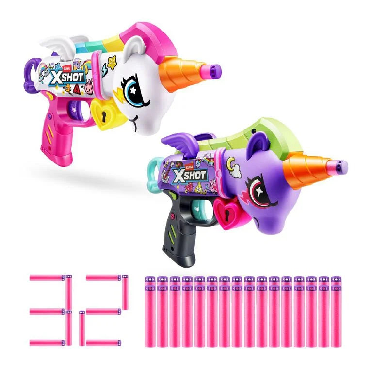 XSHOT - 2pk BLASTERCORN UNICORN BLASTER