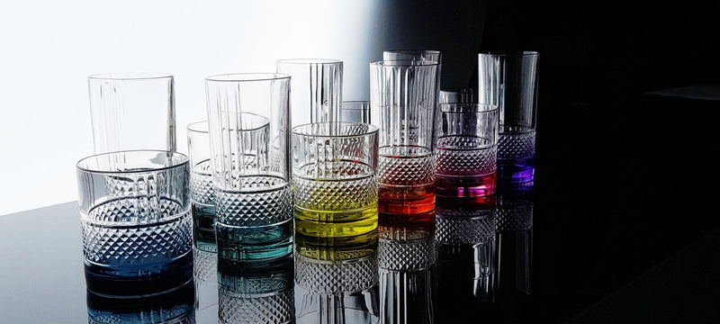 RCR - Brillante Colour Hb Tumbler (Set of 6) Asst"D - Limolin 