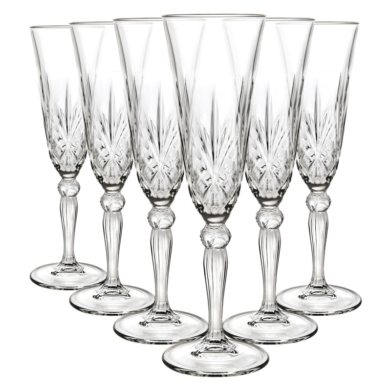 RCR - Melodia Champagne Flute (Set of 6) - Limolin 