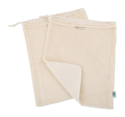 REDECKER - Fruit & Vegetable Bags 2/Pk 30X40Cm/12X16 Cotton - Limolin 