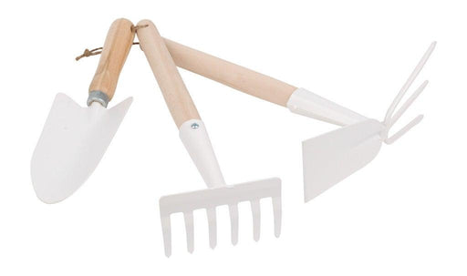 REDECKER - Gardening Tool Set 3/St Beechwood/White, 37Cm/14.5 - Limolin 